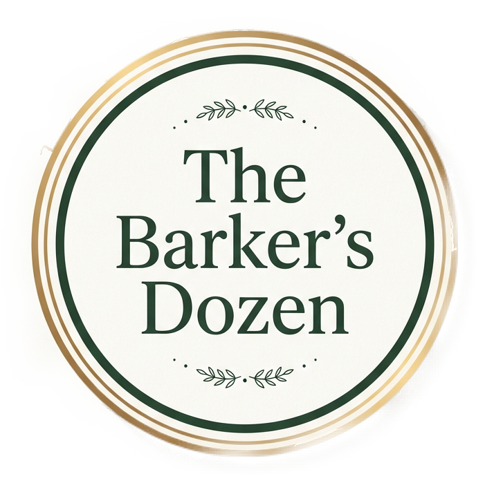 Barker’s Dozen badge